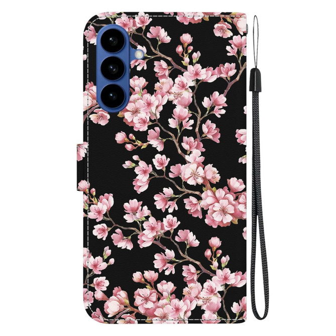 Housse Samsung Galaxy A37 Plum Blossom avec Dragonne