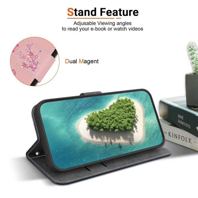 Housse Samsung Galaxy A37 Sakura avec Dragonne