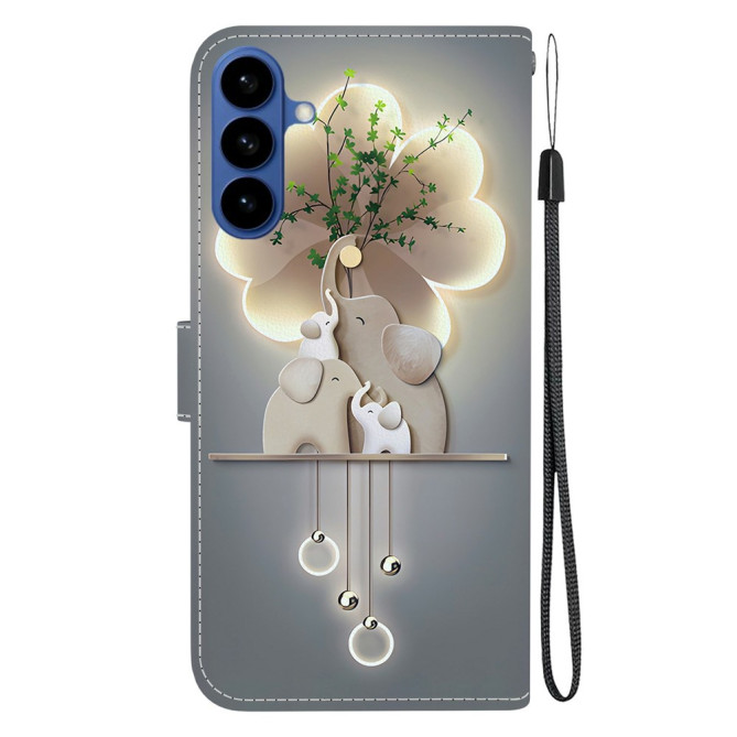 Housse Samsung Galaxy A37 Three Elephants avec Dragonne