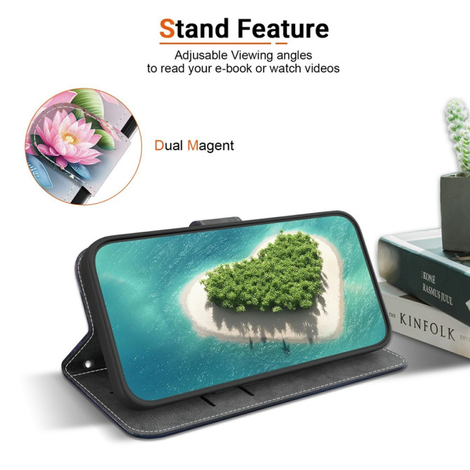 Housse Samsung Galaxy A37 Lotus avec Dragonne