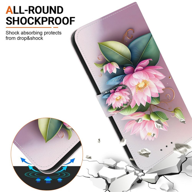 Housse Samsung Galaxy A37 Lotus avec Dragonne