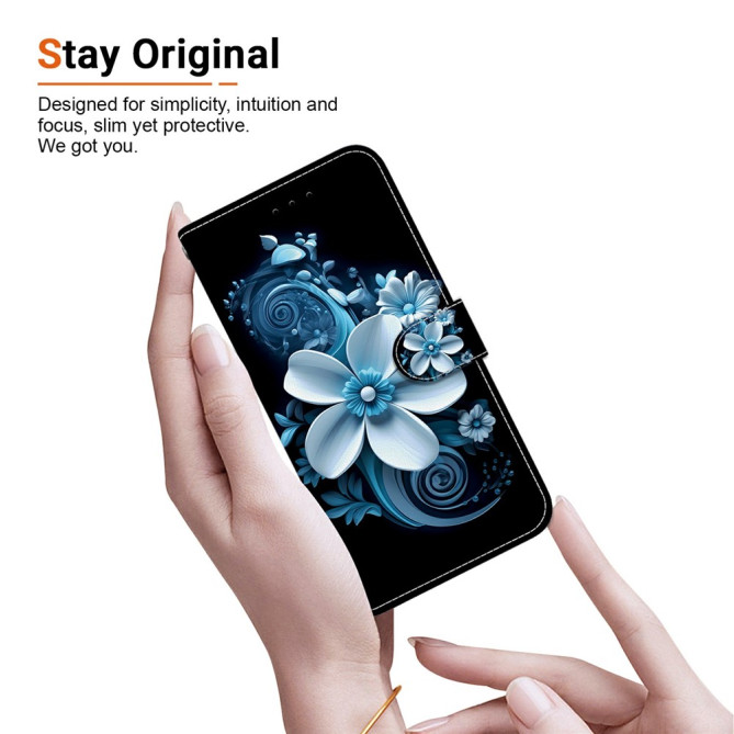 Housse Samsung Galaxy A37 Black Orchid avec Dragonne