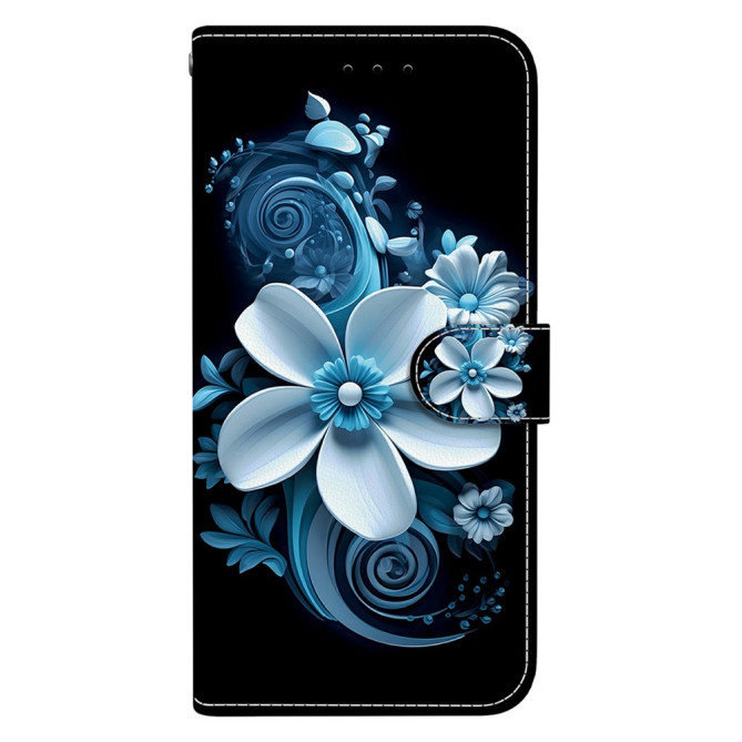 Housse Samsung Galaxy A37 Black Orchid avec Dragonne