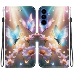 Housse Samsung Galaxy A37 Papillon avec Dragonne ALBA