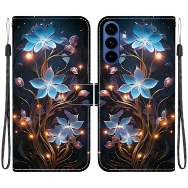 Housse Samsung Galaxy A37 Small Lantern Flower avec Dragonne