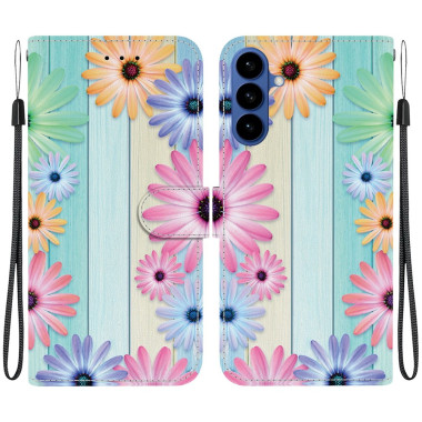 Housse Samsung Galaxy A37 Tournesol avec Dragonne