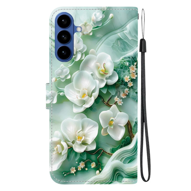 Housse Samsung Galaxy A37 Jade Flower avec Dragonne