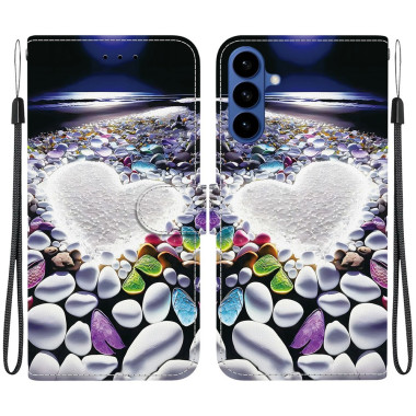 Housse Samsung Galaxy A37 Cœur avec Dragonne