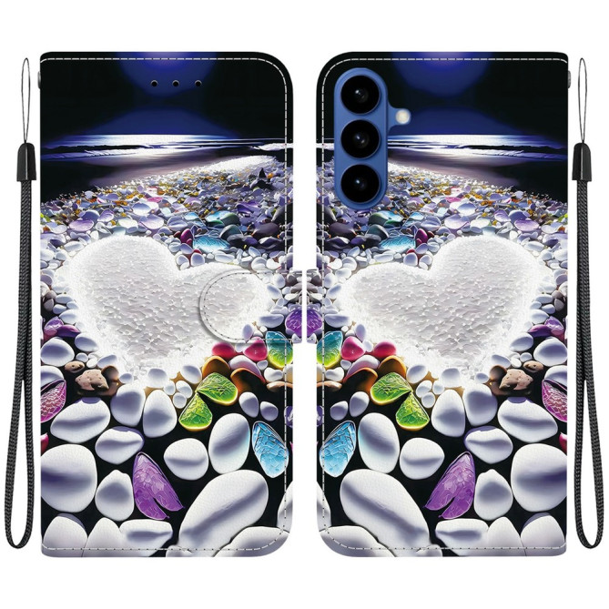 Housse Samsung Galaxy A37 Cœur avec Dragonne