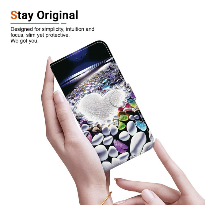 Housse Samsung Galaxy A37 Cœur avec Dragonne