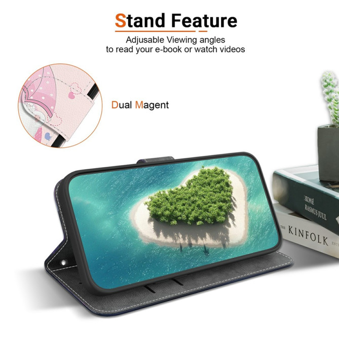 Housse Samsung Galaxy A37 Cartoon avec Dragonne