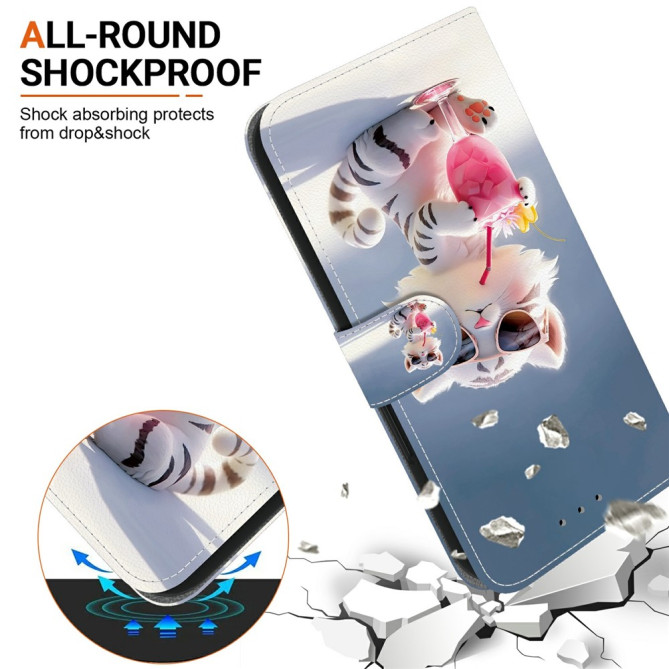 Housse Samsung Galaxy A37 Cartoon avec Dragonne ALBA