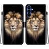 Housse Samsung Galaxy A37 Lion Head avec Dragonne