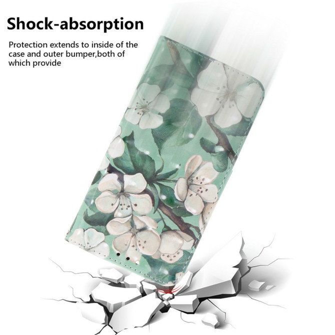 Housse Samsung Galaxy A37 Aquarelle avec Dragonne