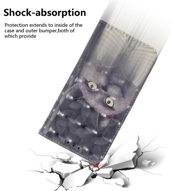 Housse Samsung Galaxy A37 Chat avec Dragonne