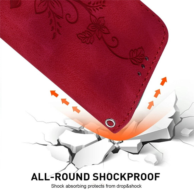 Housse Samsung Galaxy A37 Fleurs avec Support BRIA