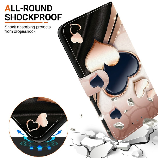 Housse Samsung Galaxy A37 Amour Support Dragonne