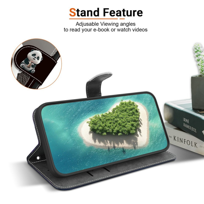 Housse Samsung Galaxy A37 Panda Support Dragonne