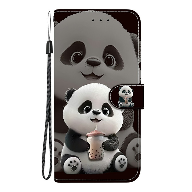 Housse Samsung Galaxy A37 Panda Support Dragonne
