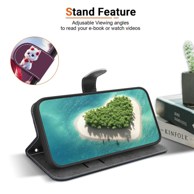 Housse Samsung Galaxy A37 Chat Support Dragonne ALBA