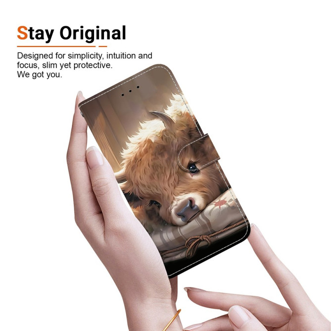 Housse Samsung Galaxy A37 Calf Support Dragonne