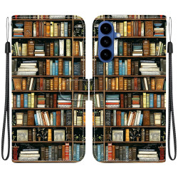 Housse Samsung Galaxy A37 Bookshelf Support Dragonne