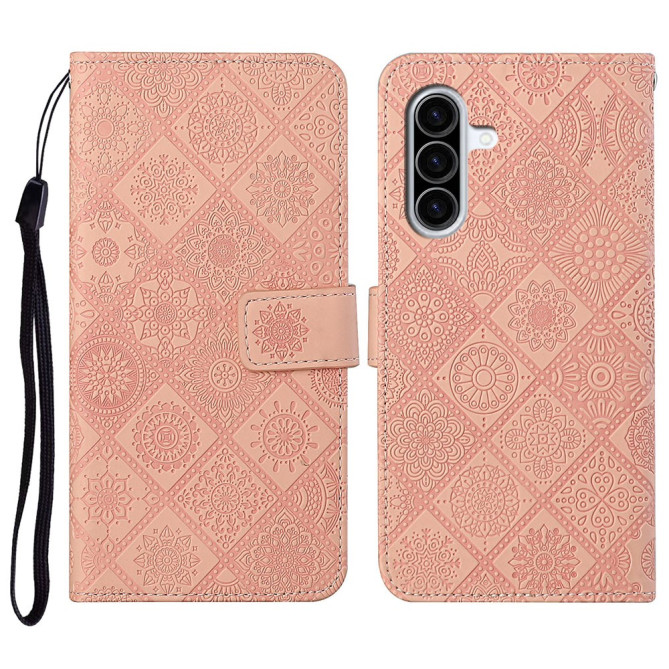 Housse Samsung Galaxy A37 Simili Cuir avec Dragonne ELVA