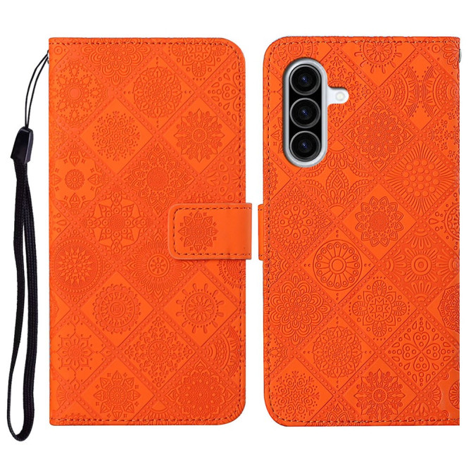 Housse Samsung Galaxy A37 Simili Cuir avec Dragonne ELVA