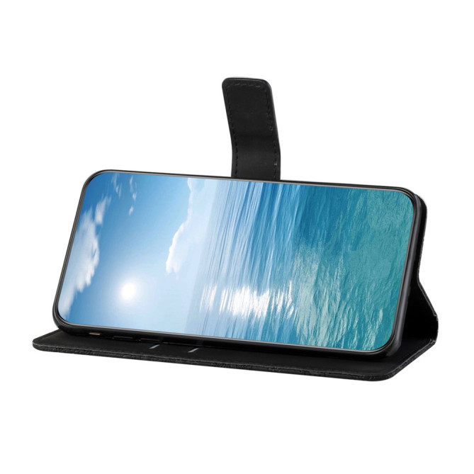 Housse Samsung Galaxy A37 Simili Cuir avec Dragonne ELVA