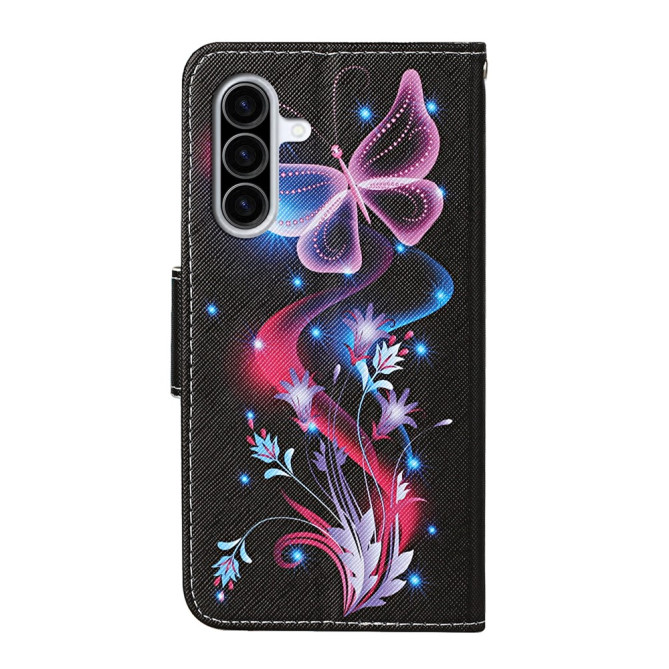 Housse Samsung Galaxy A37 Papillon Dragonne