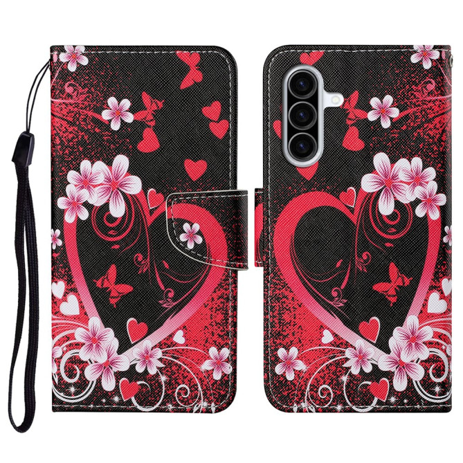 Housse Samsung Galaxy A37 Cœur Dragonne