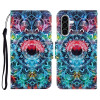 Housse Samsung Galaxy A37 Mandala Dragonne