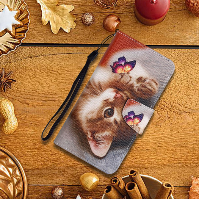 Housse Samsung Galaxy A37 Papillon Dragonne ALBA