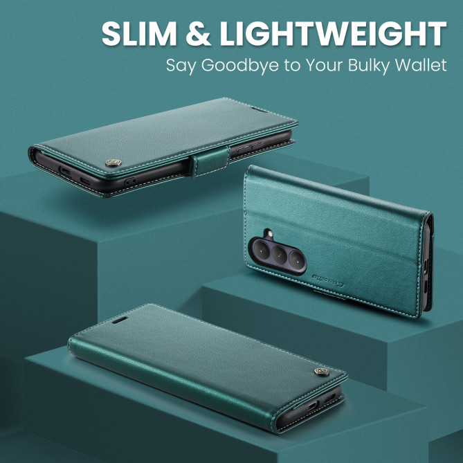 Housse Samsung Galaxy A37 CASEME Litchi RFID