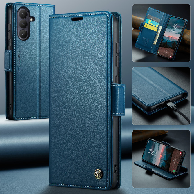 Housse Samsung Galaxy A37 CASEME Litchi RFID