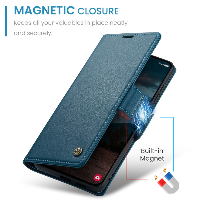 Housse Samsung Galaxy A37 CASEME Litchi RFID