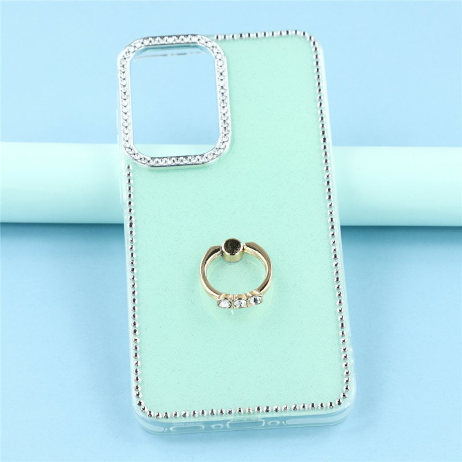 Coque Samsung Galaxy A37 Glitter Light Green avec Support