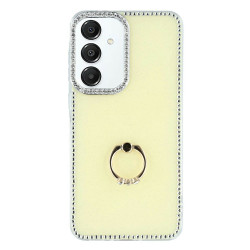 Coque Samsung Galaxy A37 Glitter Light Yellow avec Support