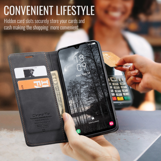 Housse Samsung Galaxy A37 CASEME Simili Cuir avec Support