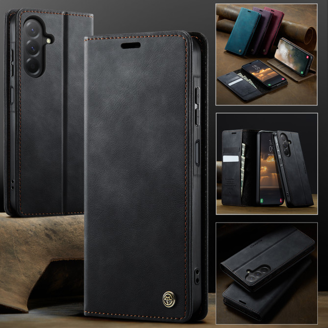 Housse Samsung Galaxy A37 CASEME Veau RFID