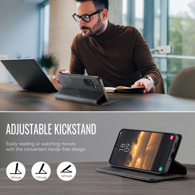 Housse Samsung Galaxy A37 CASEME Veau RFID