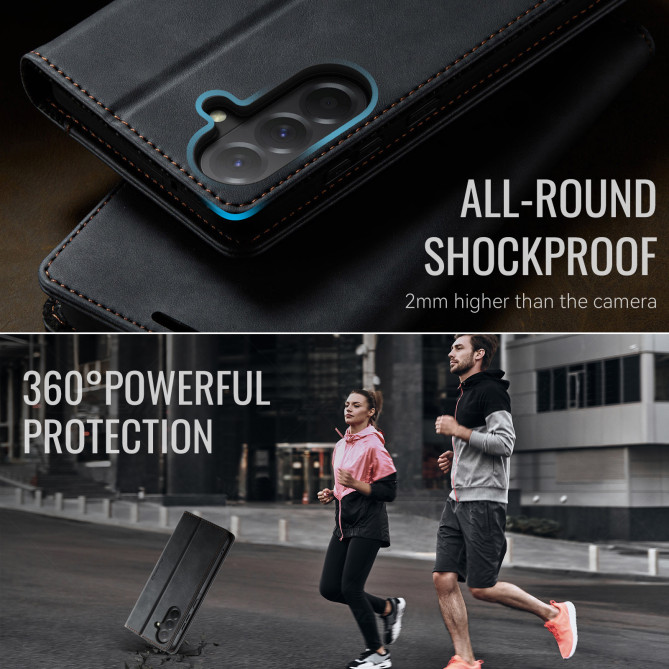 Housse Samsung Galaxy A37 CASEME Veau RFID