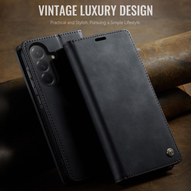 Housse Samsung Galaxy A37 CASEME Veau RFID