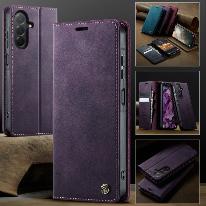 Housse Samsung Galaxy A37 CASEME Veau RFID