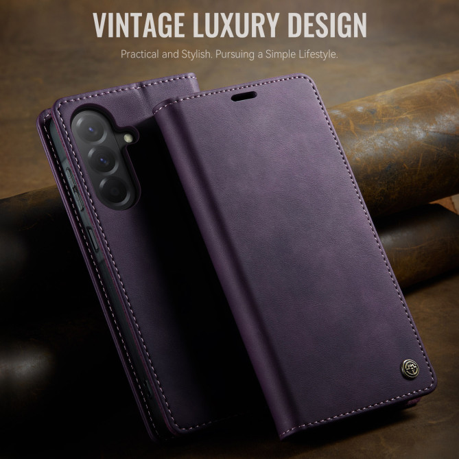 Housse Samsung Galaxy A37 CASEME Veau RFID