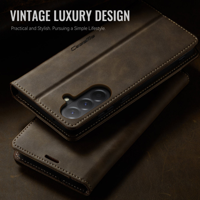 Housse Samsung Galaxy A37 CASEME Veau RFID