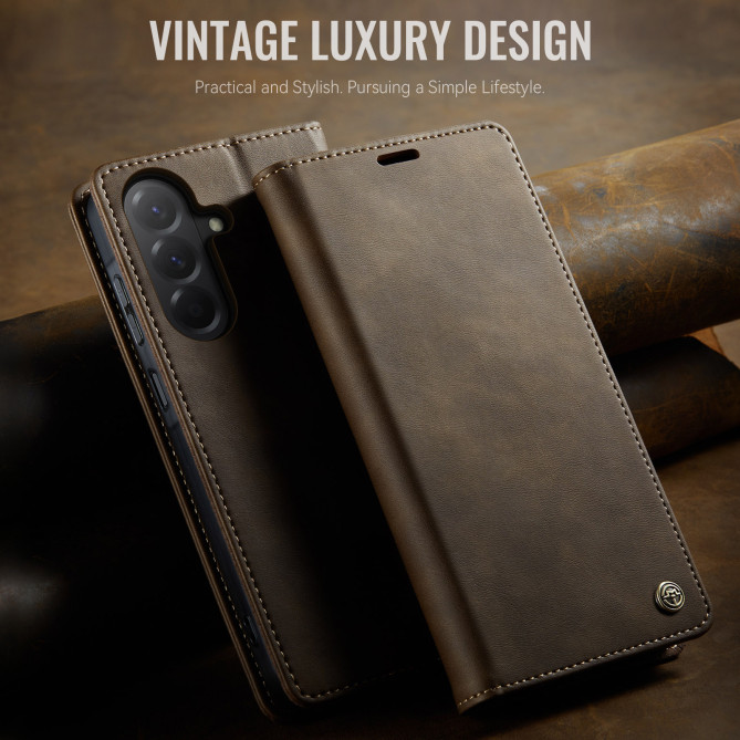 Housse Samsung Galaxy A37 CASEME Veau RFID