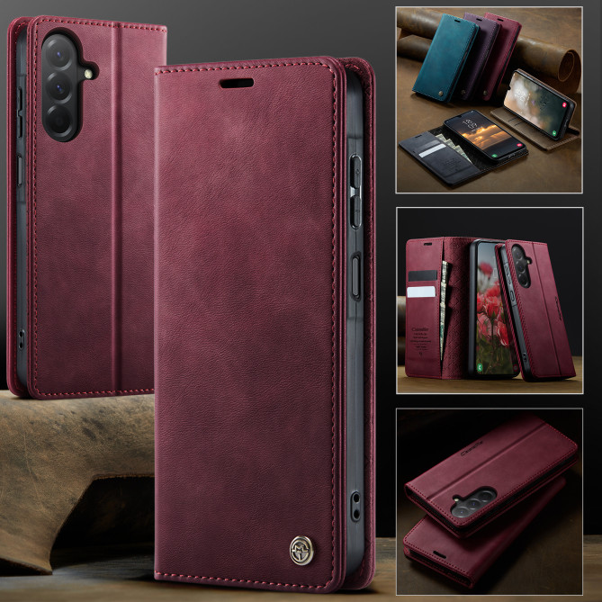 Housse Samsung Galaxy A37 CASEME Veau RFID