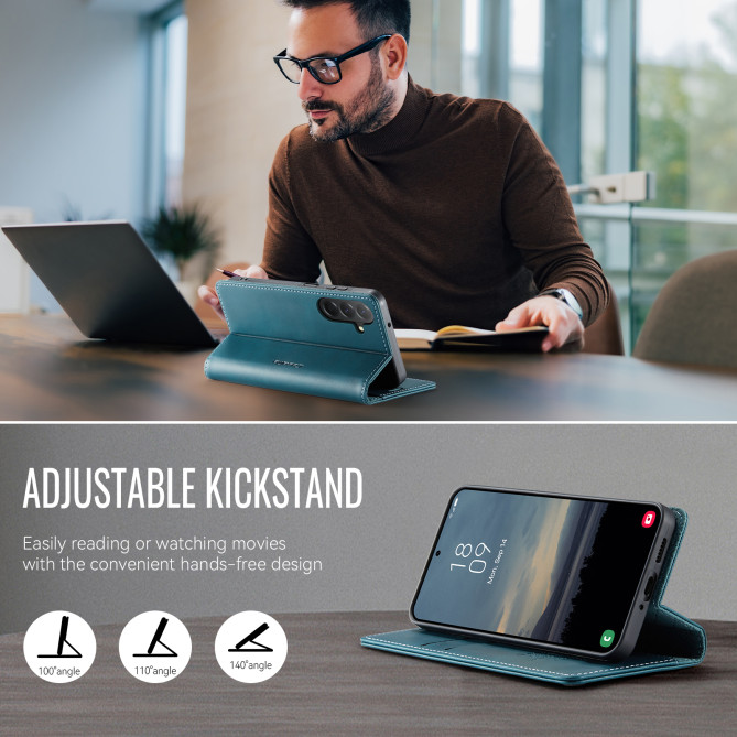 Housse Samsung Galaxy A37 CASEME Veau RFID