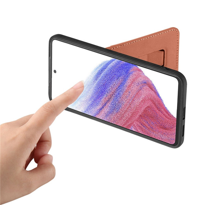 Coque Samsung Galaxy A37 CASENEO Fibre de Carbone avec Support